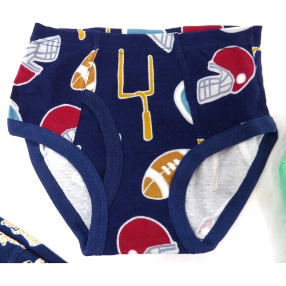 Boy's Underwear Briefs Mixed Print size 4 year 5T Pack of 6 NEW - Picture 3 of 8